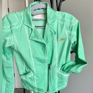 girls denim jacket in 12 (10-12 yrs)